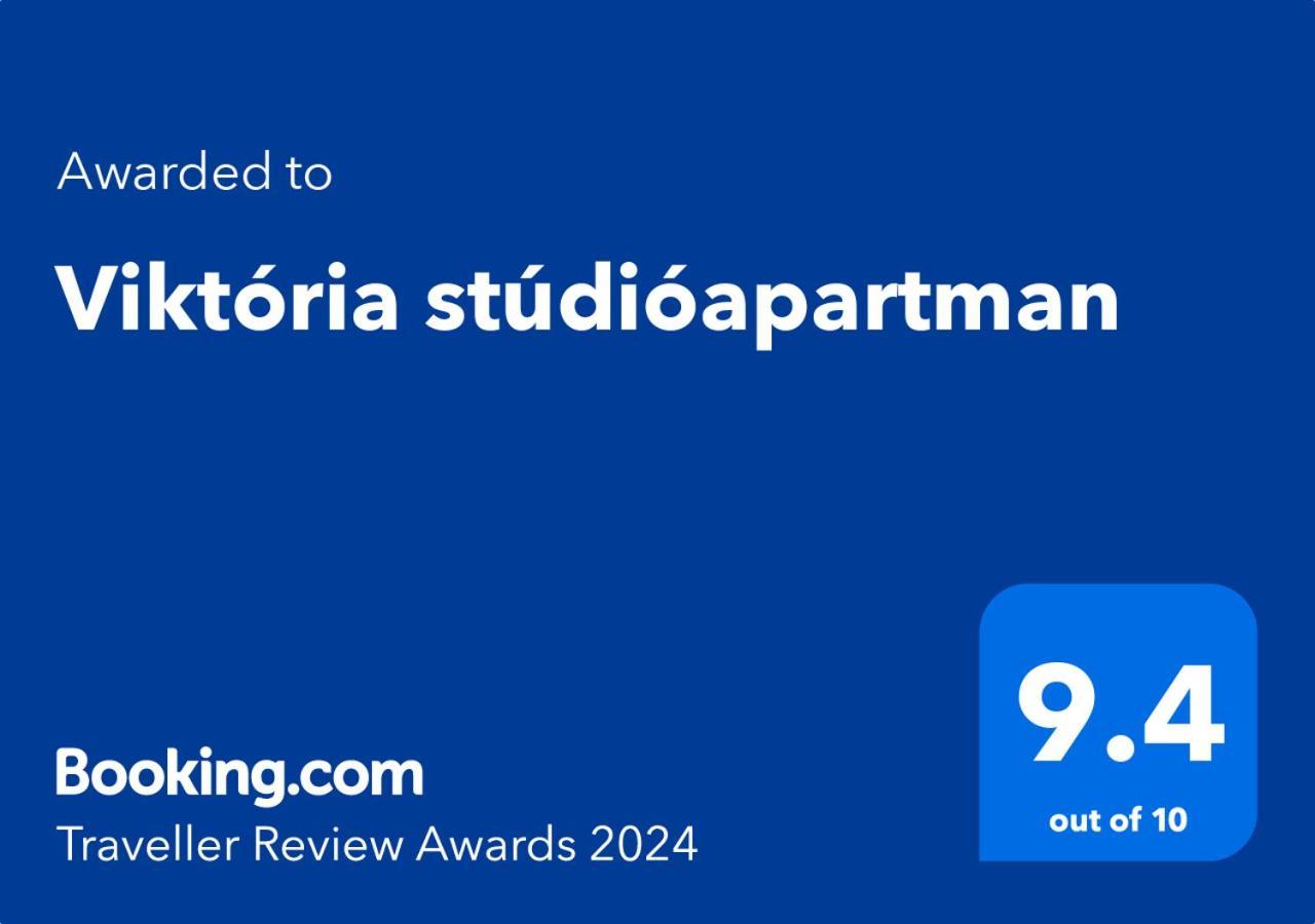 Viktoria Studioapartman Győr Buitenkant foto